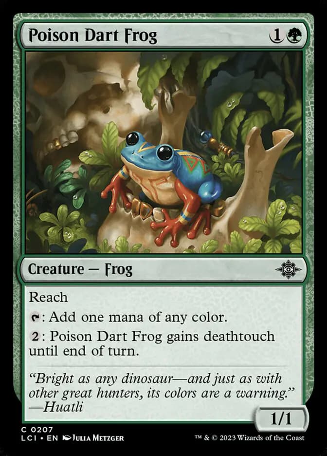 Card image of Poison Dart Frog
