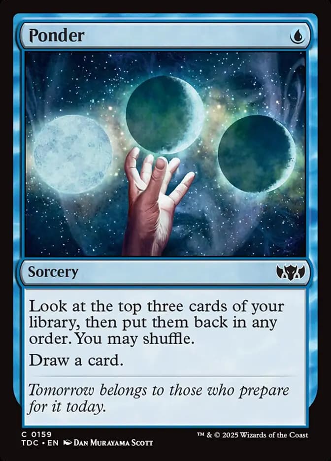 Card image of Ponder