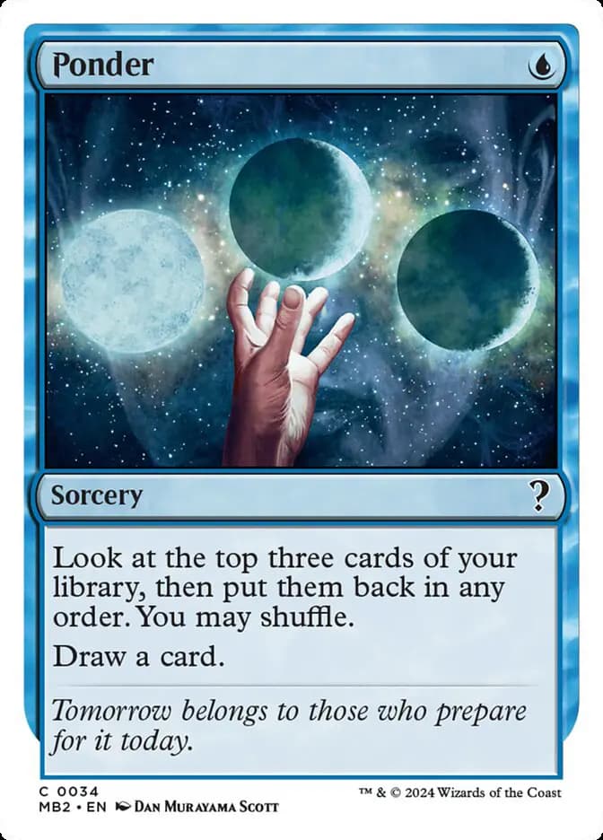 Card image of Ponder