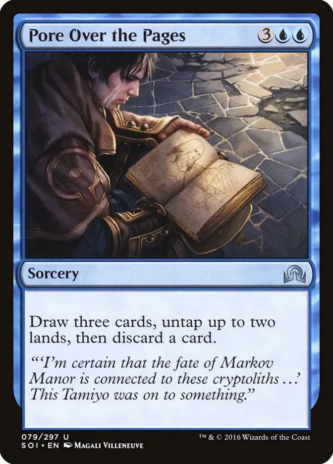 Card image of Pore Over the Pages