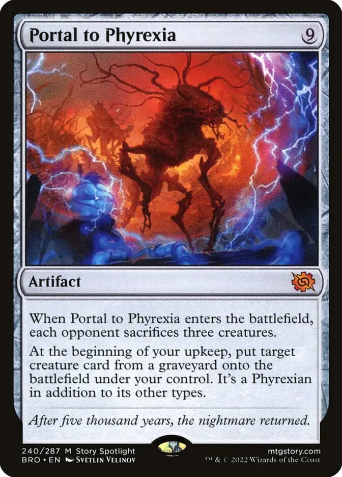 Card image of Portal to Phyrexia