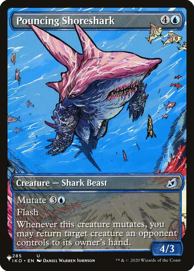 Card image of Pouncing Shoreshark