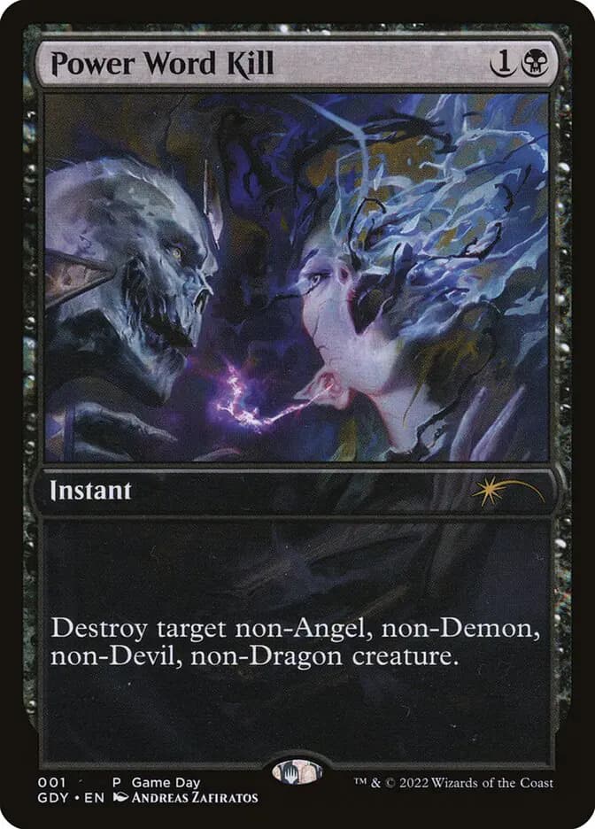 Card image of Power Word Kill