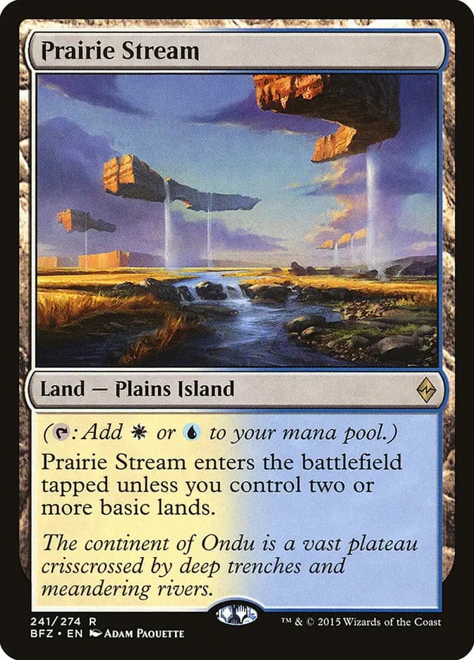 Card image of Prairie Stream