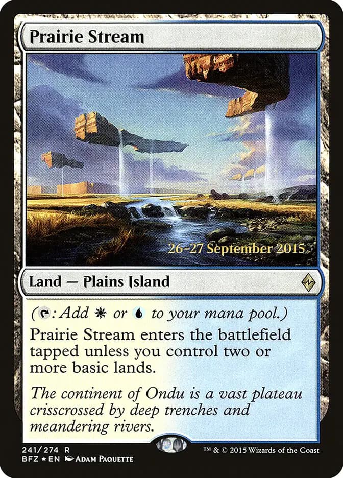 Card image of Prairie Stream