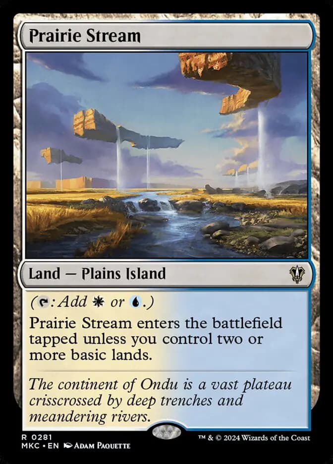 Card image of Prairie Stream