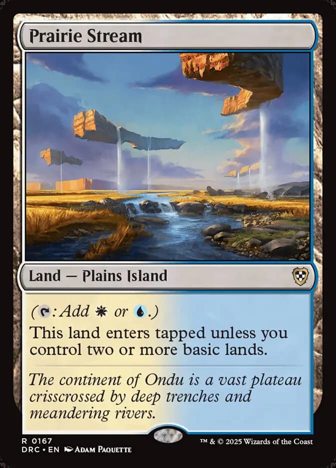 Card image of Prairie Stream