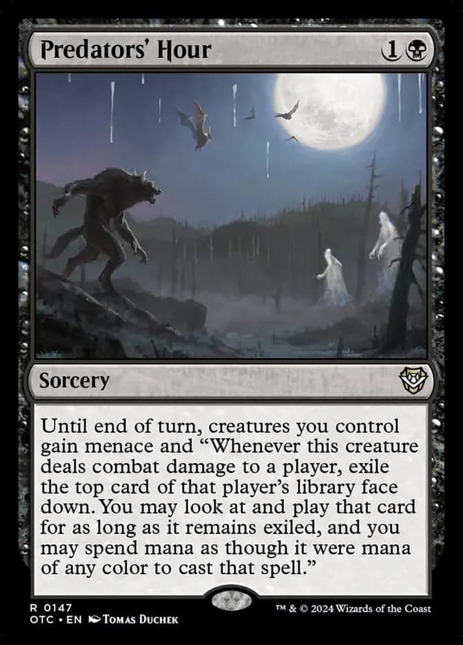 Card image of Predators' Hour