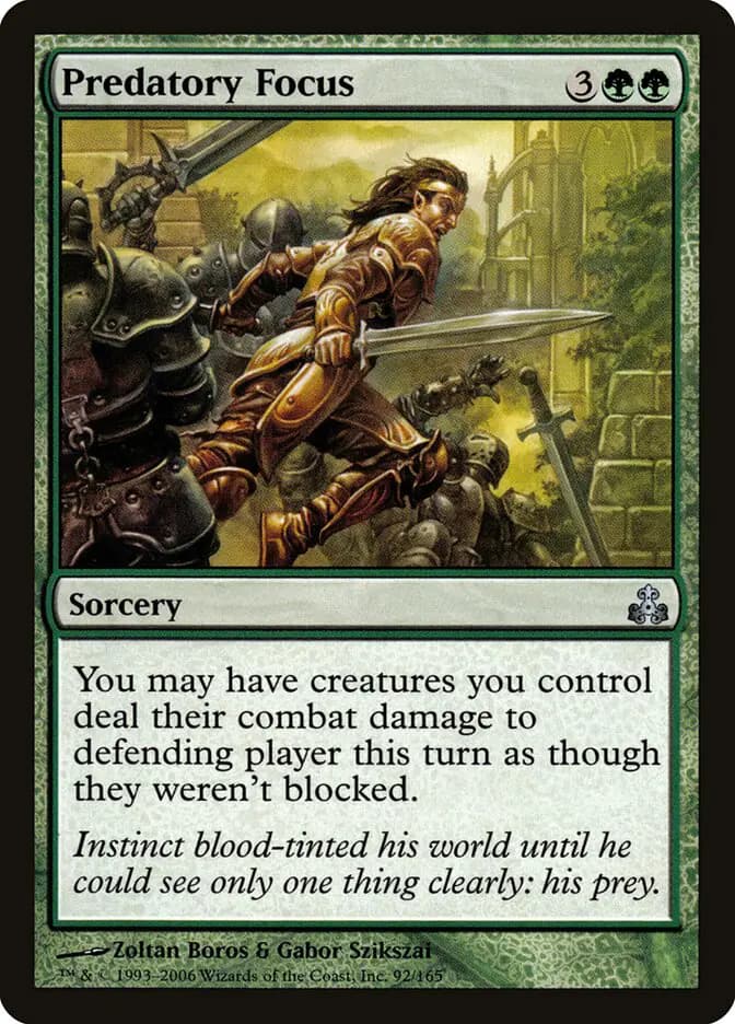 Card image of Predatory Focus
