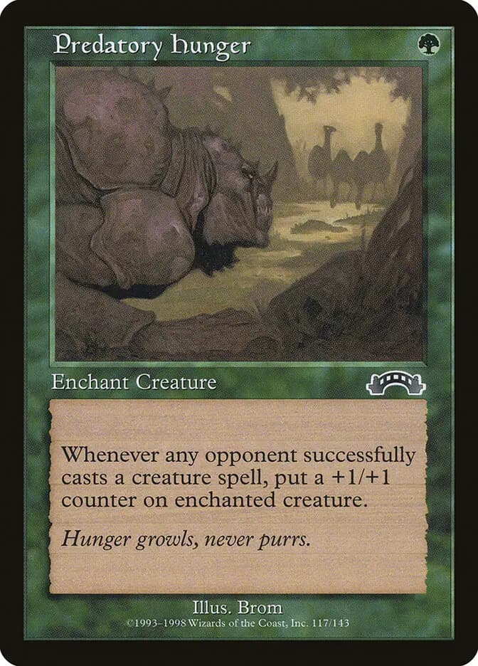 Card image of Predatory Hunger