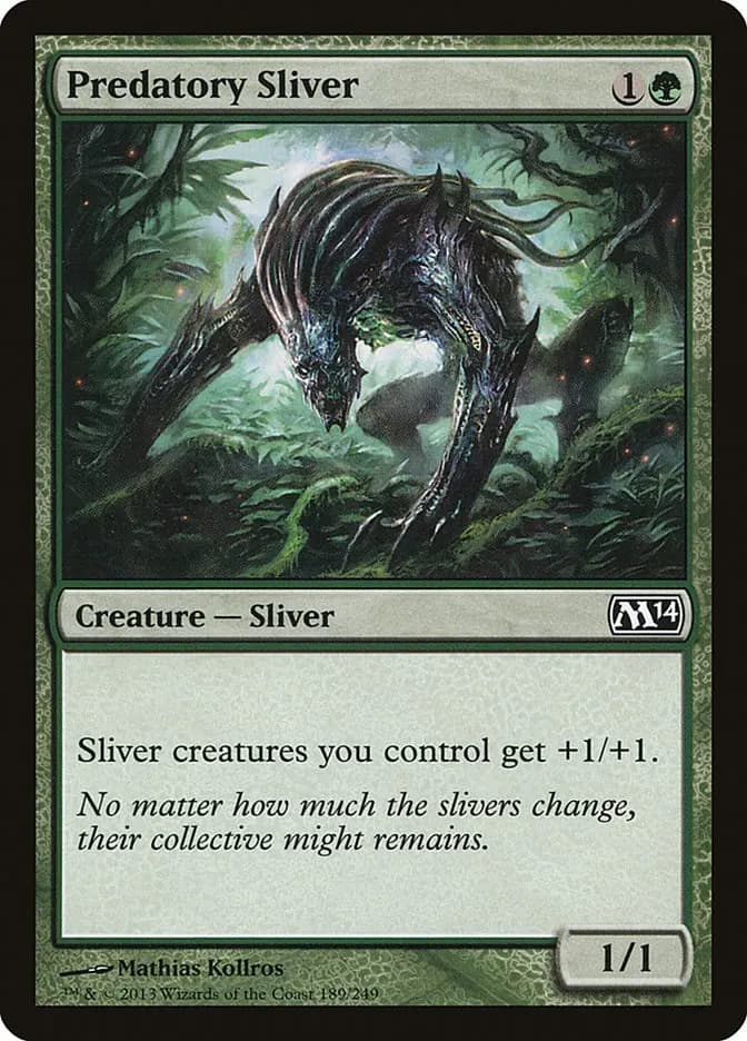 Card image of Predatory Sliver