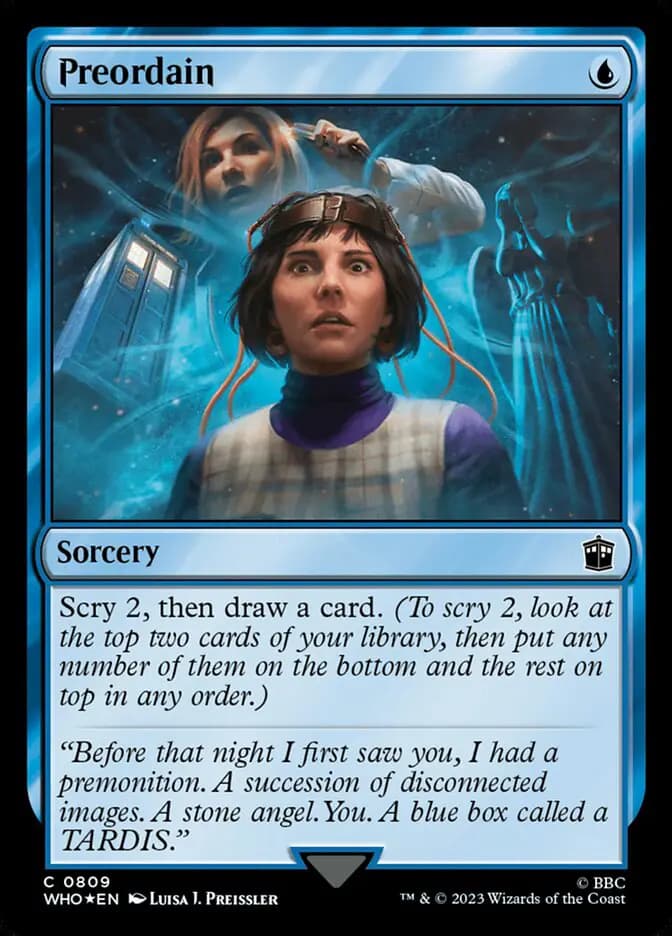 Card image of Preordain