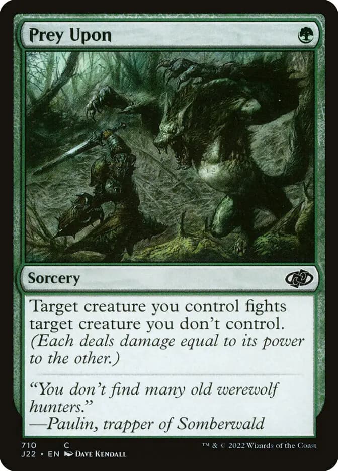 Card image of Prey Upon