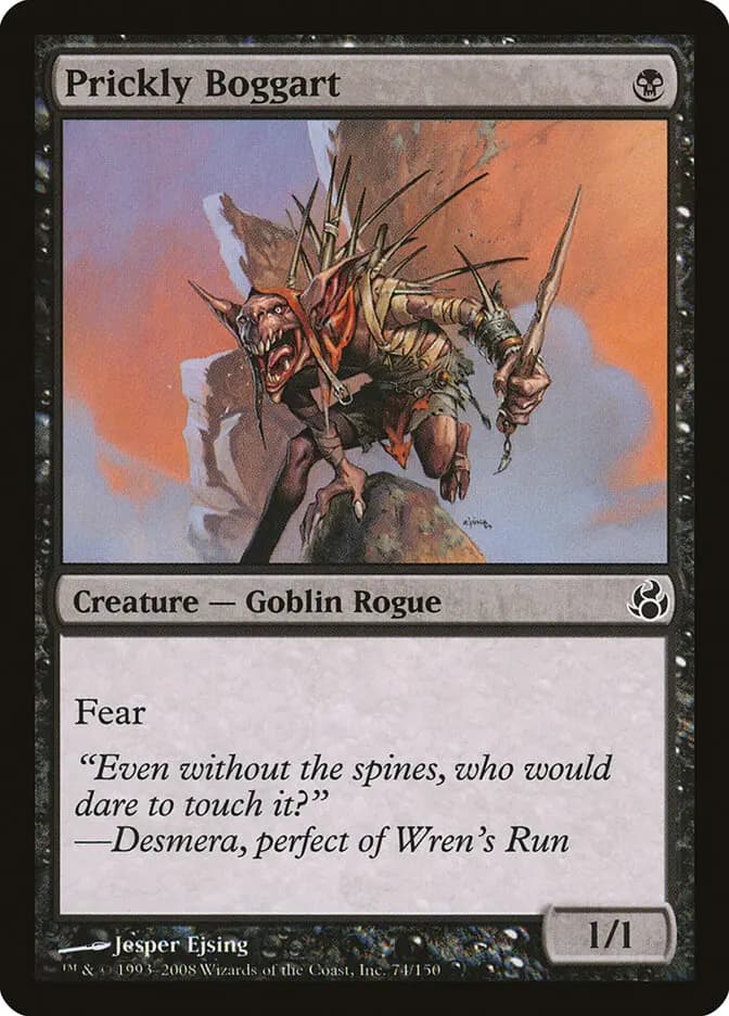 Card image of Prickly Boggart