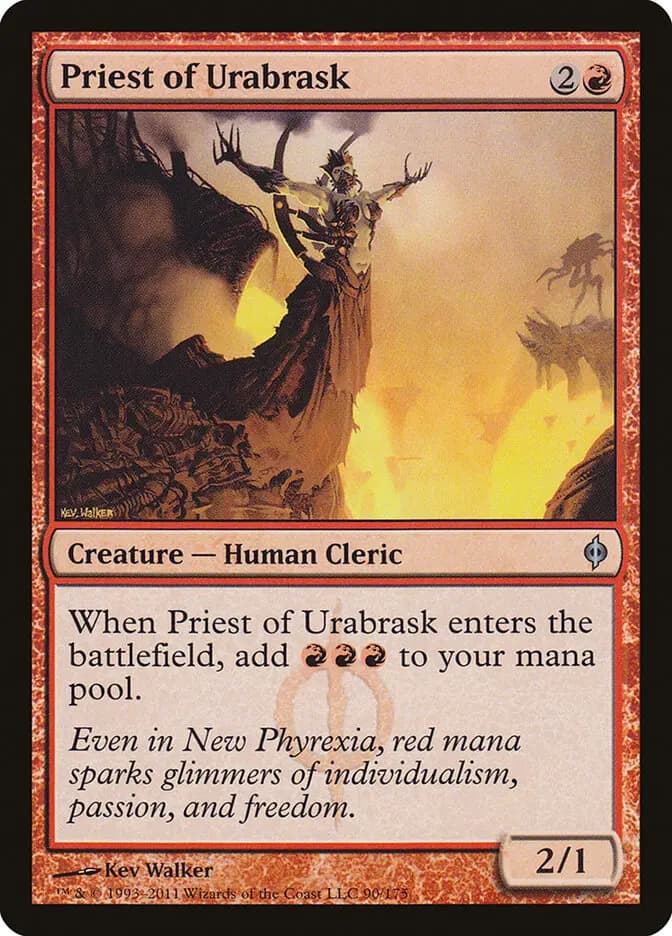 Card image of Priest of Urabrask