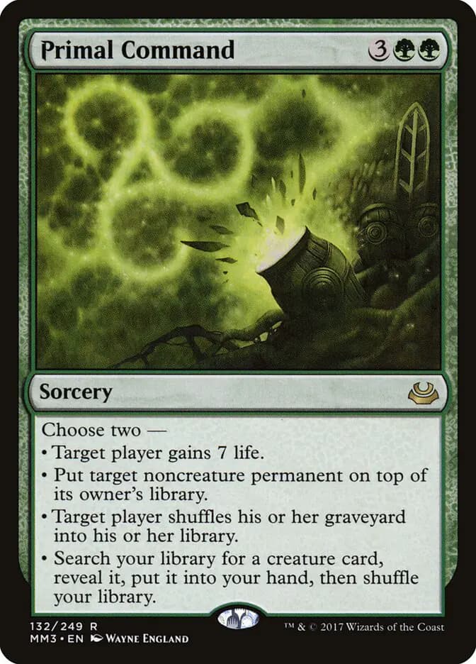 Card image of Primal Command