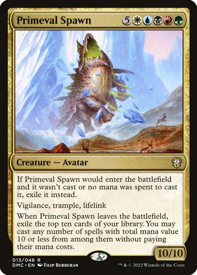 Card image of Primeval Spawn