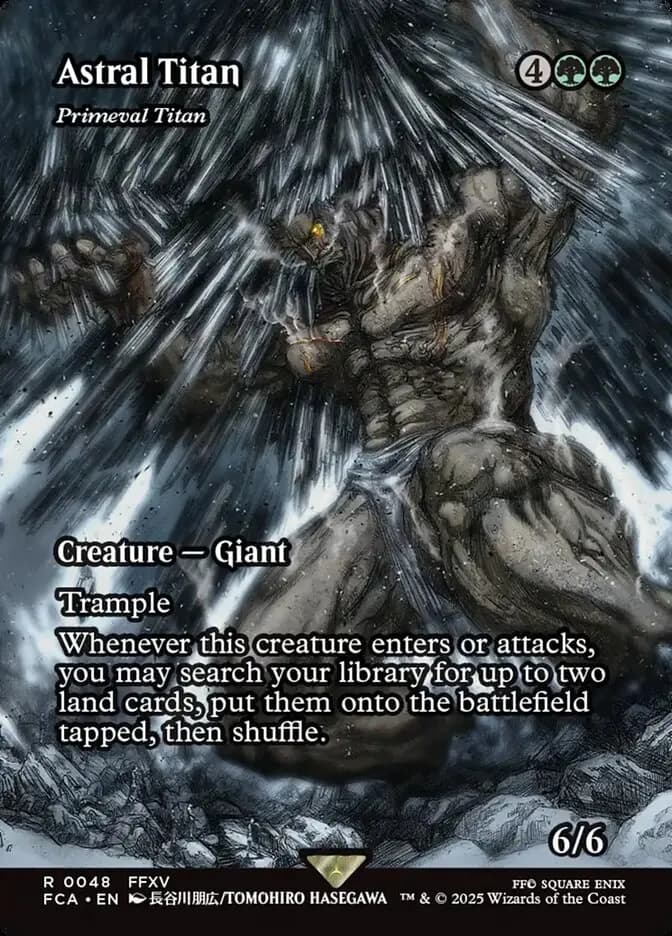 Card image of Primeval Titan