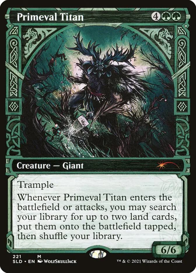 Card image of Primeval Titan