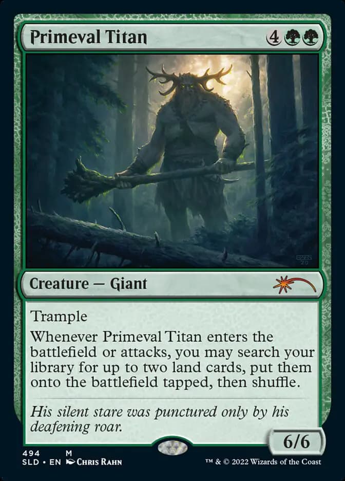 Card image of Primeval Titan