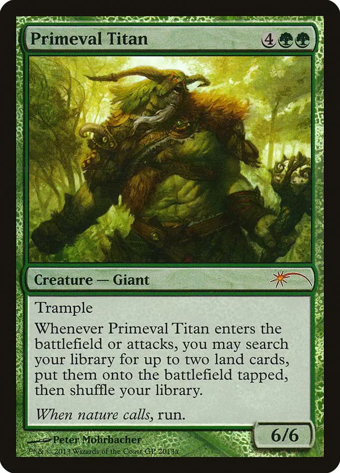 Card image of Primeval Titan