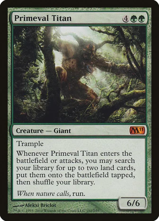 Card image of Primeval Titan
