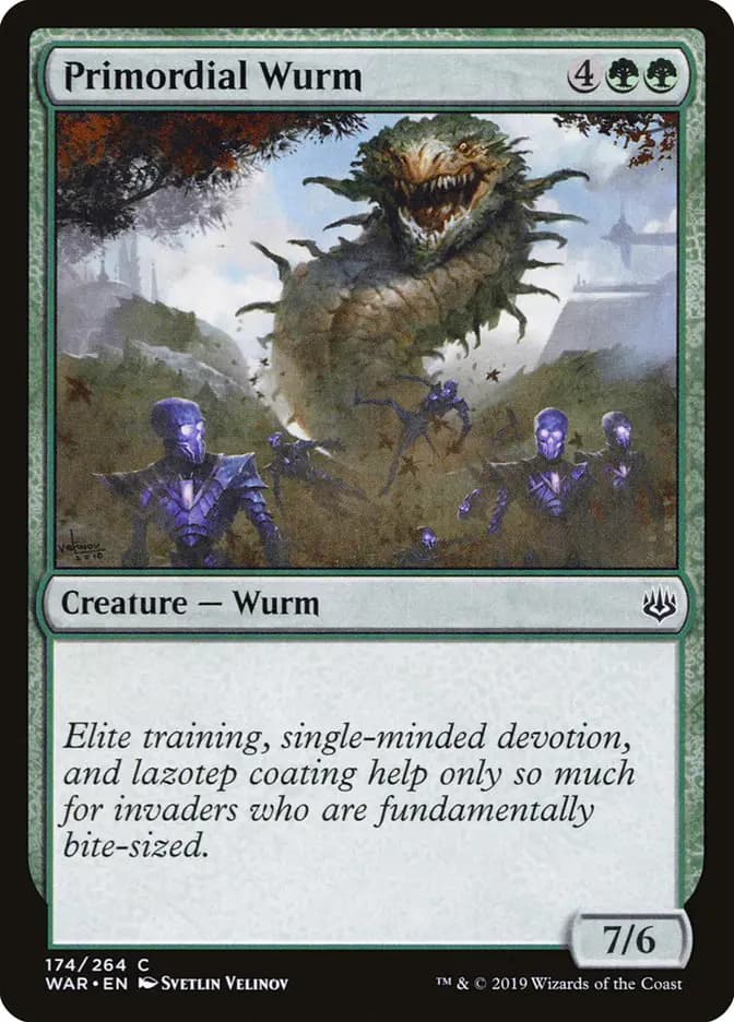 Card image of Primordial Wurm