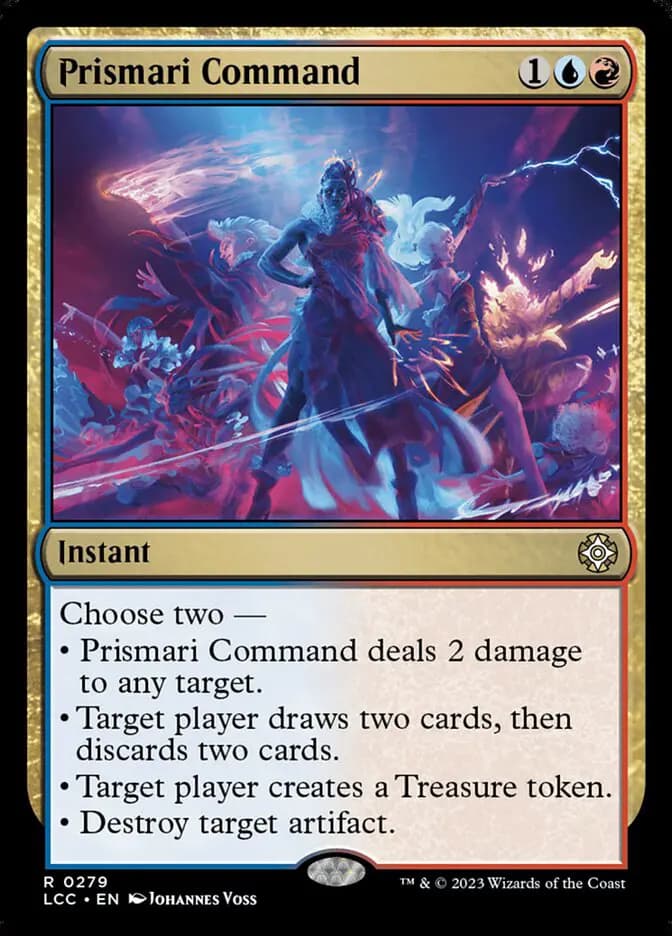 Card image of Prismari Command