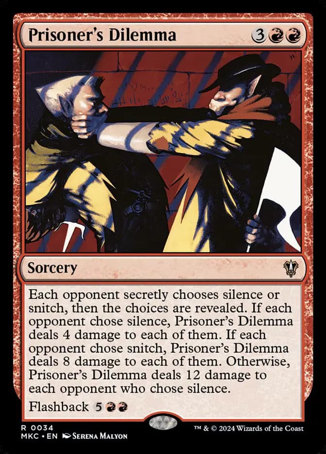Card image of Prisoner's Dilemma