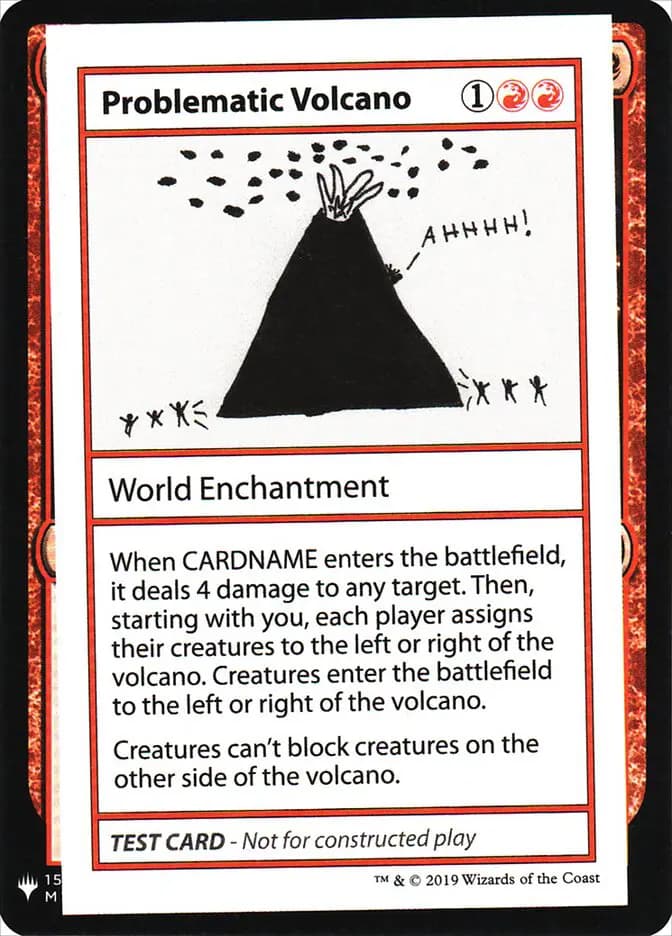 Card image of Problematic Volcano