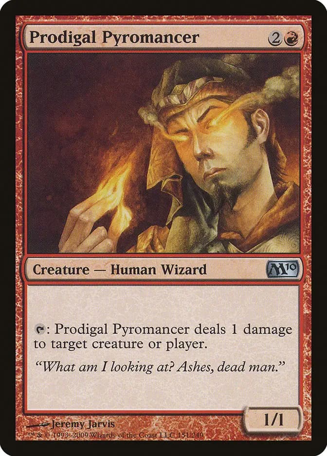 Card image of Prodigal Pyromancer