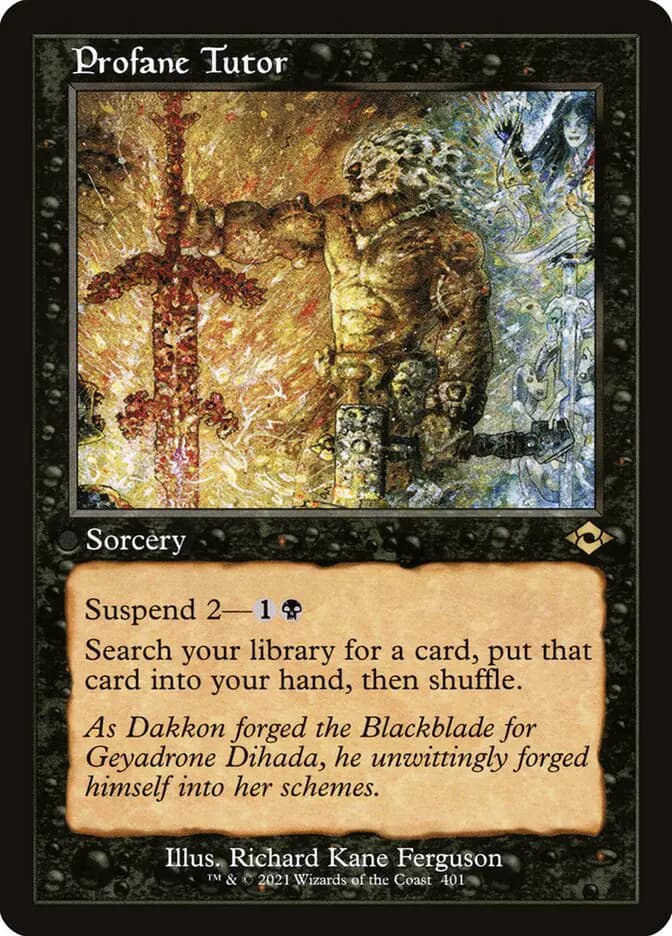Card image of Profane Tutor