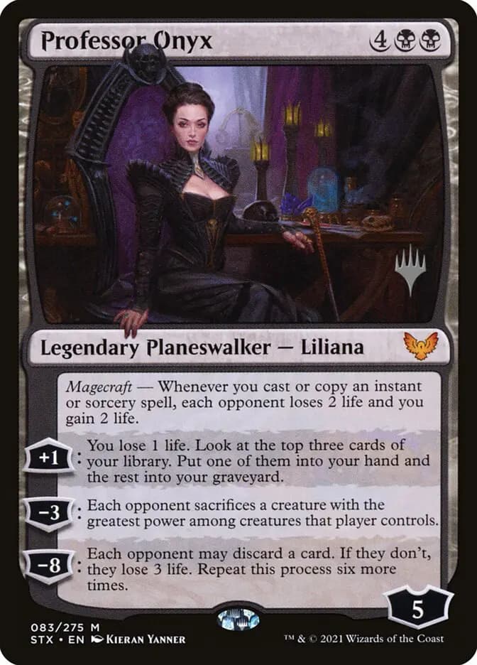 Card image of Professor Onyx