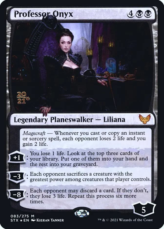 Card image of Professor Onyx