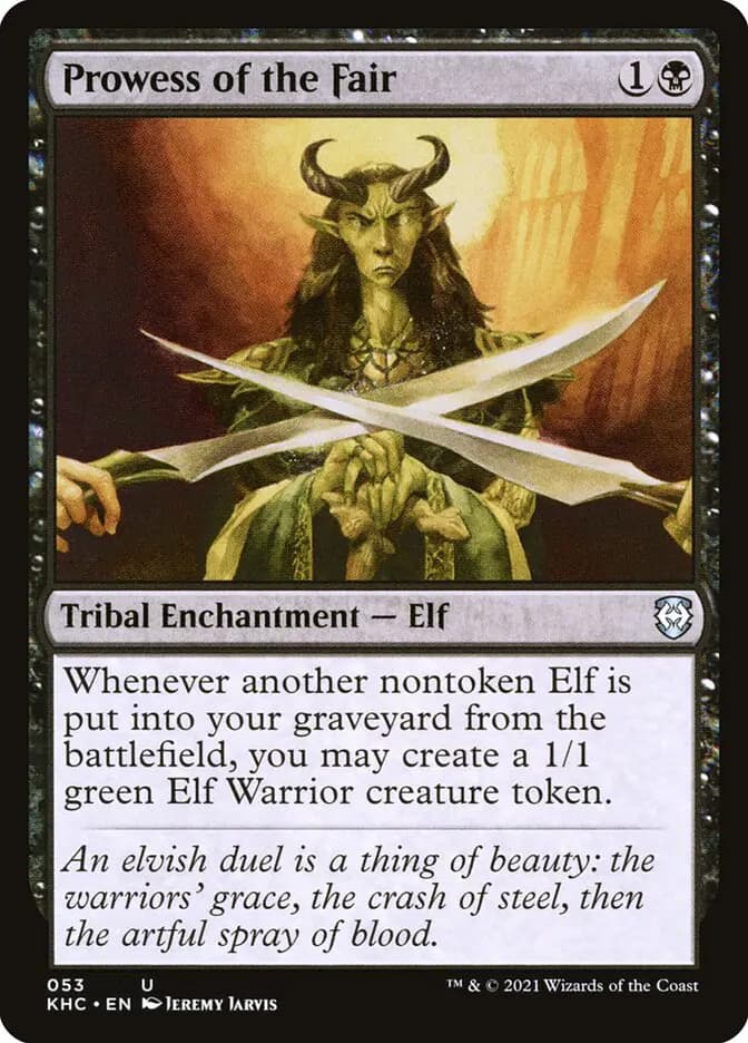 Card image of Prowess of the Fair