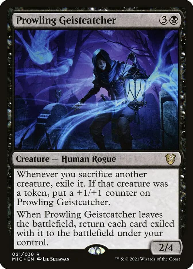 Card image of Prowling Geistcatcher