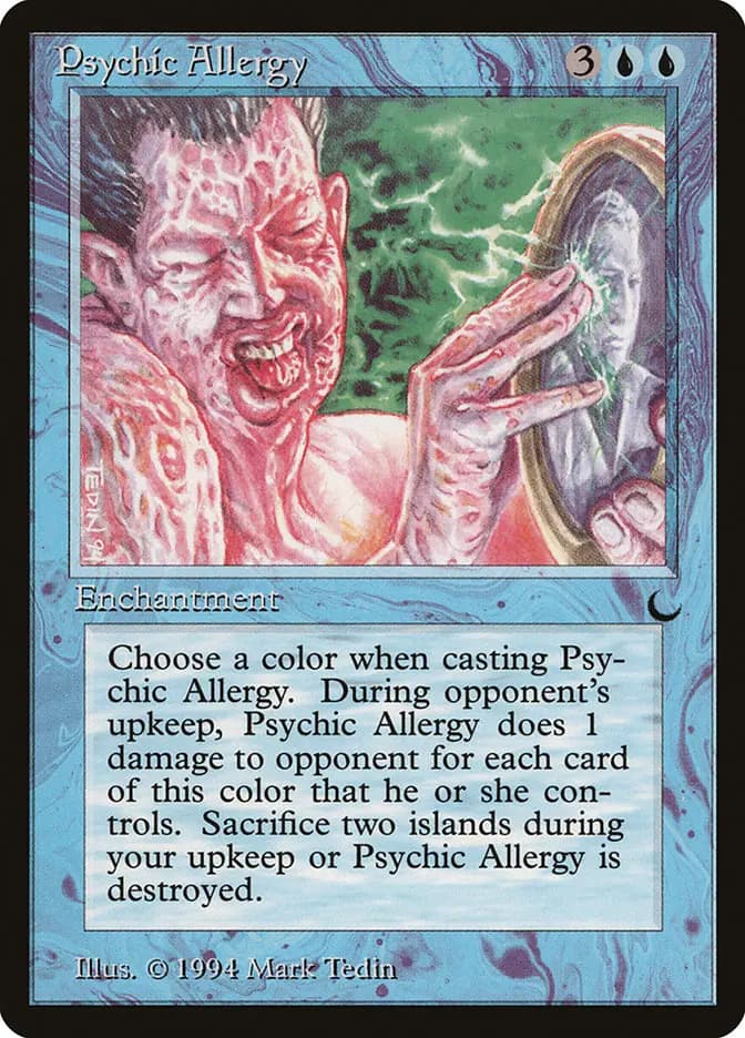 Card image of Psychic Allergy