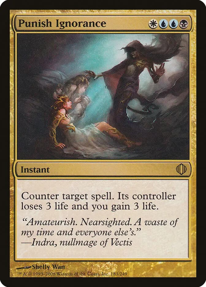 Card image of Punish Ignorance