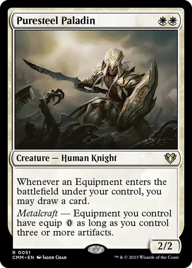 Card image of Puresteel Paladin