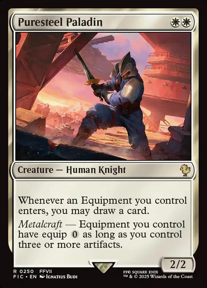 Card image of Puresteel Paladin