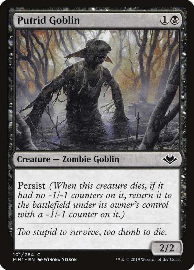 Card image of Putrid Goblin