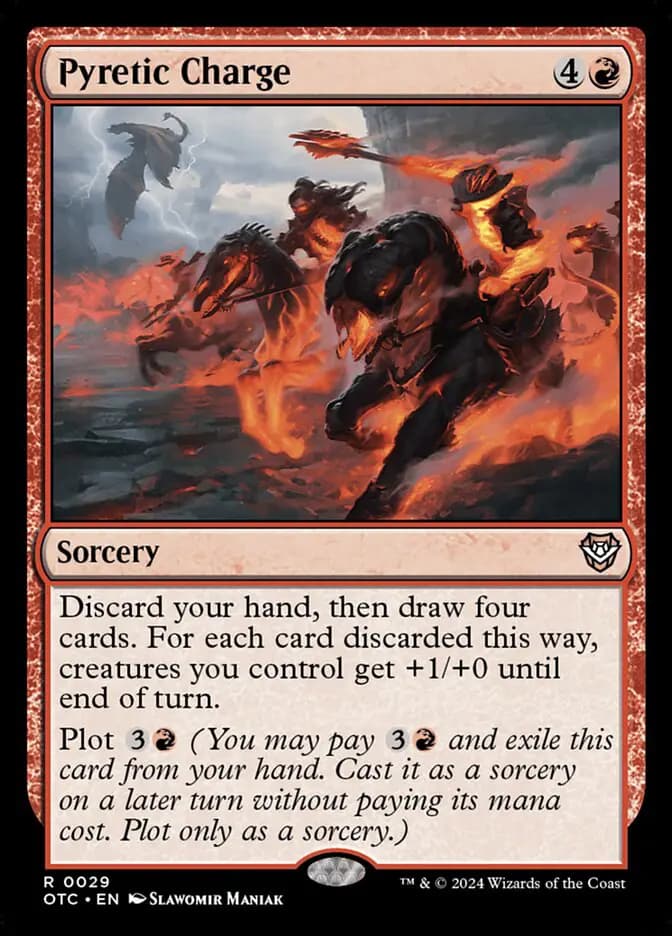 Card image of Pyretic Charge