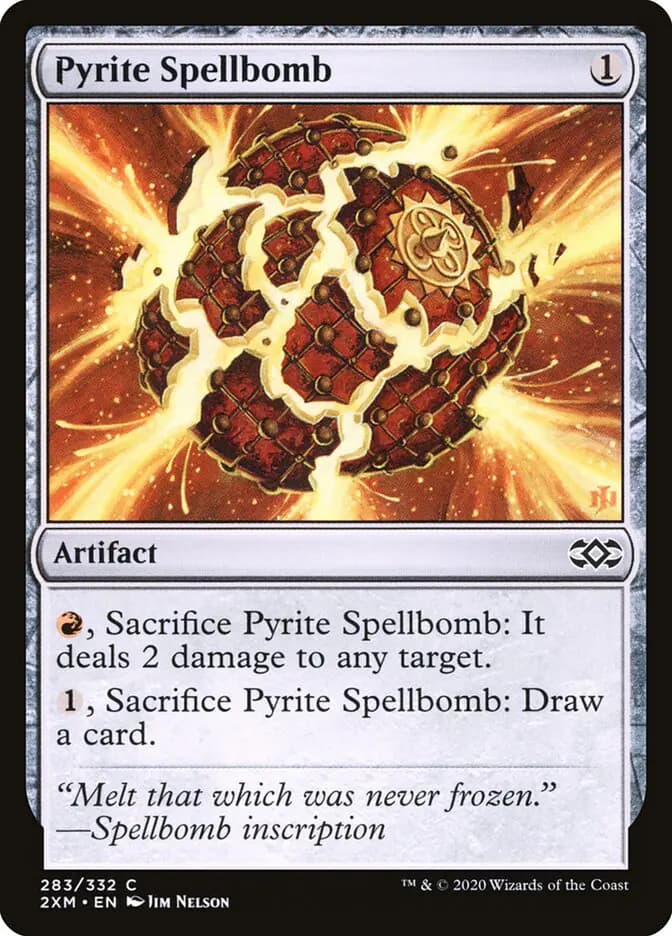 Card image of Pyrite Spellbomb