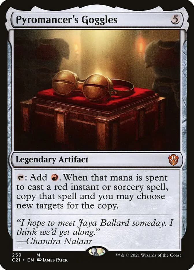 Card image of Pyromancer's Goggles