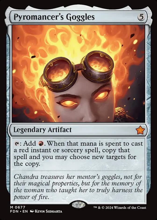 Card image of Pyromancer's Goggles