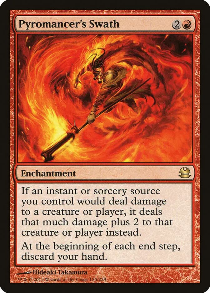 Card image of Pyromancer's Swath