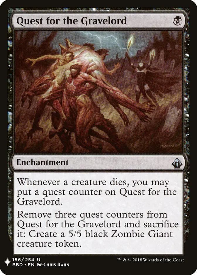 Card image of Quest for the Gravelord