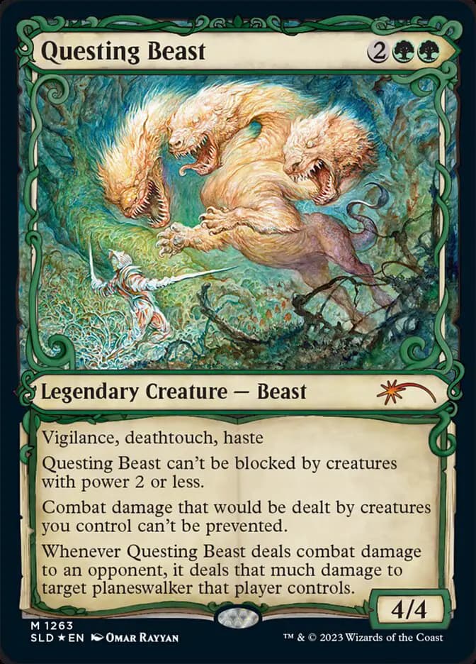 Card image of Questing Beast