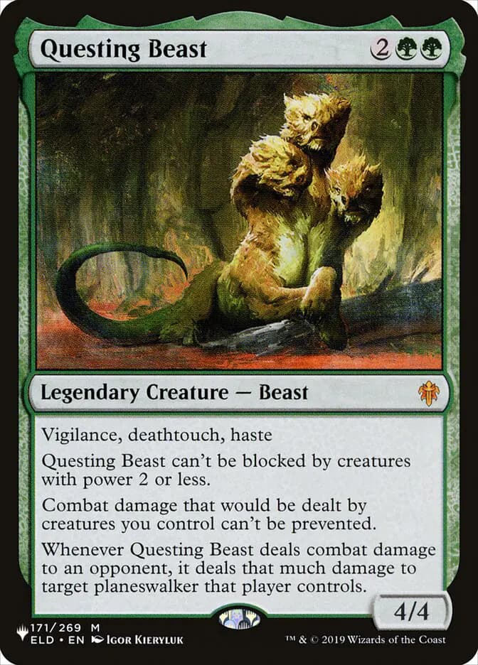 Card image of Questing Beast