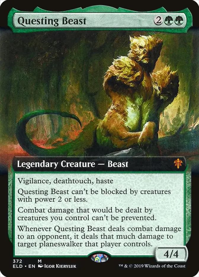 Card image of Questing Beast